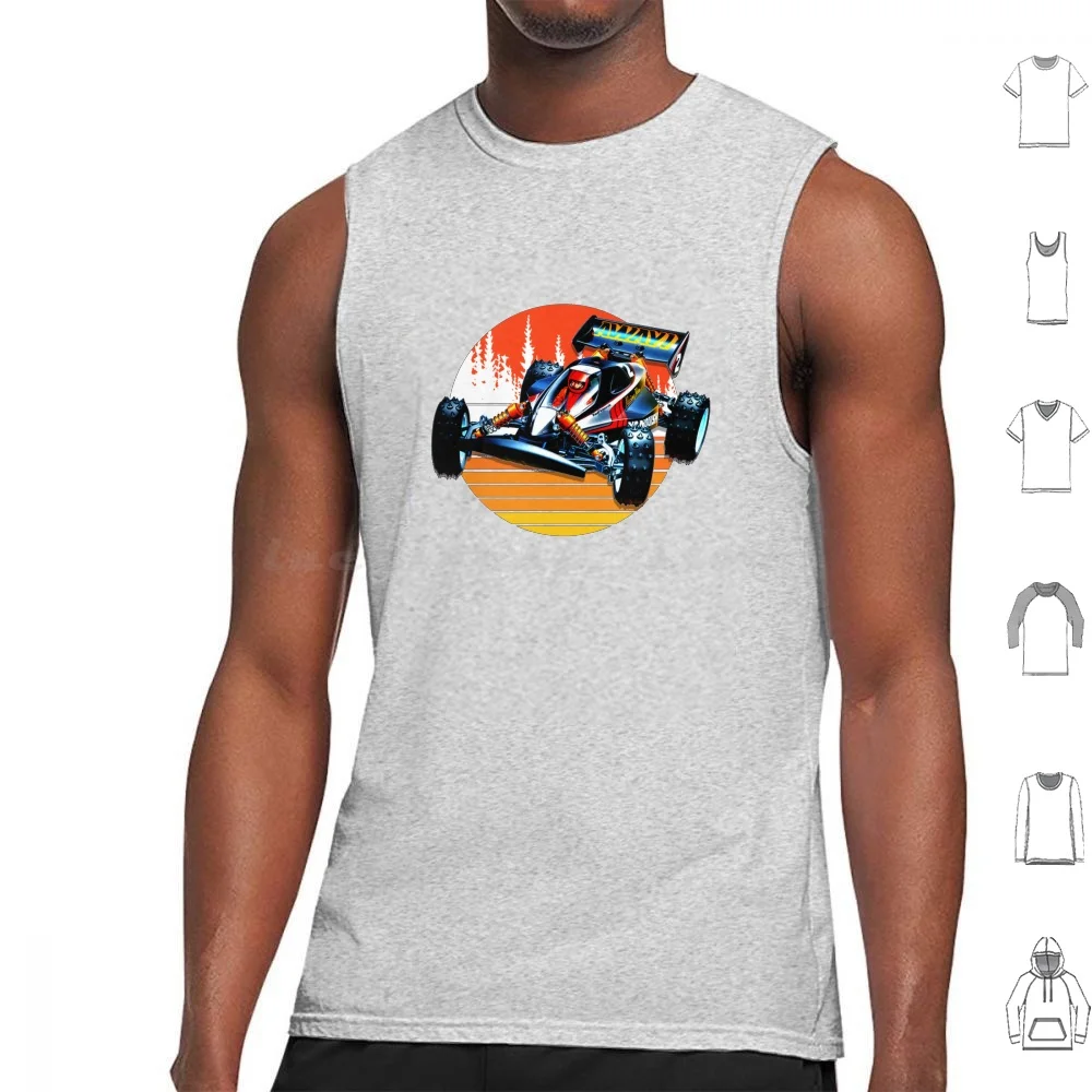 Racing Tamiya Remote Control Canotte Stampa Cotton Tamiya Racing Rc Vintage Japan Model Remote Control Buggy Radio