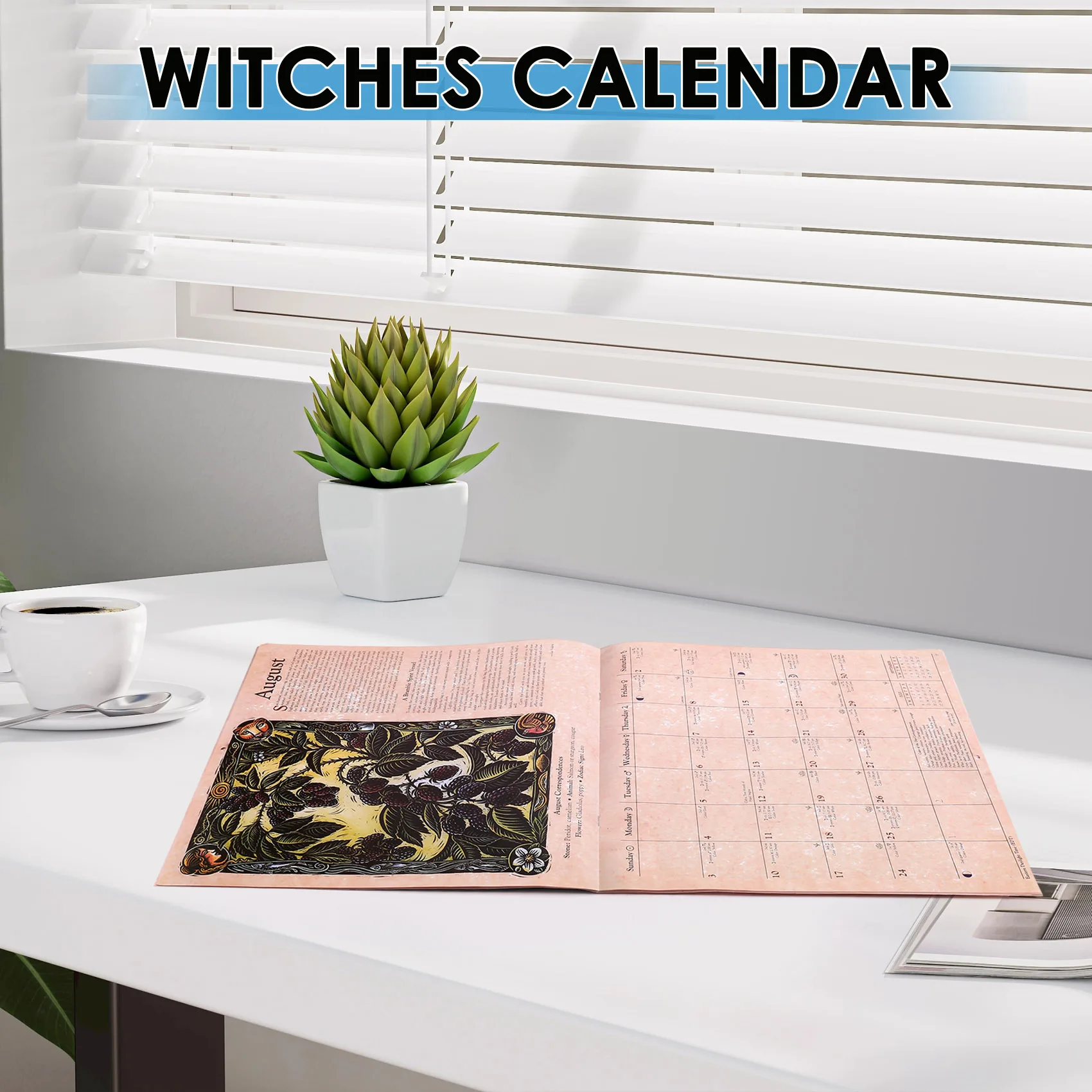 Witches Calendar Articles Decor Home Calenda Witches' Calenda Durables