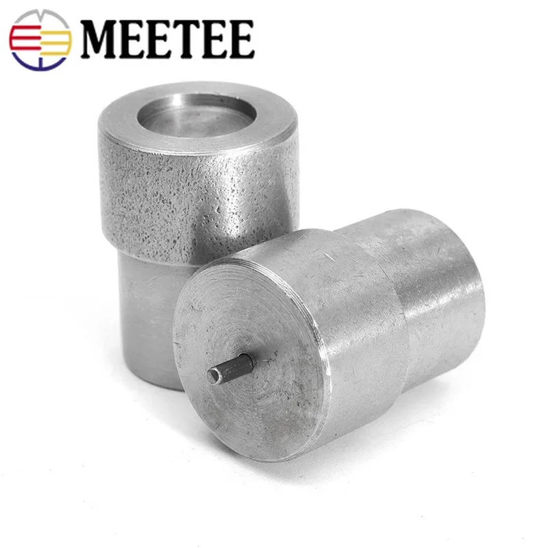 4 Pièces Bouton Pression Die Moule Argent Kits De Remplacement En