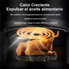 LCD screen Air Fryer  8L Large capacity Smart non-stick pot oil free fryer oven French fries roast chicken fryer 6