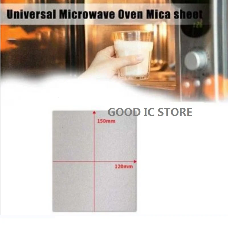 5PCS/LOT NEW 116X65mm microwave oven accessories Mica insulation board oil stain resistant 6.5 * 11.6cm currency 0.4mm thick