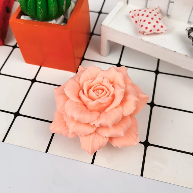 3d Flower Molds Silicone Soap Mold Flower Shape Mold For Soap Making Diy  Handmade Cake Decorations Cake Tools Resin Clay Mold