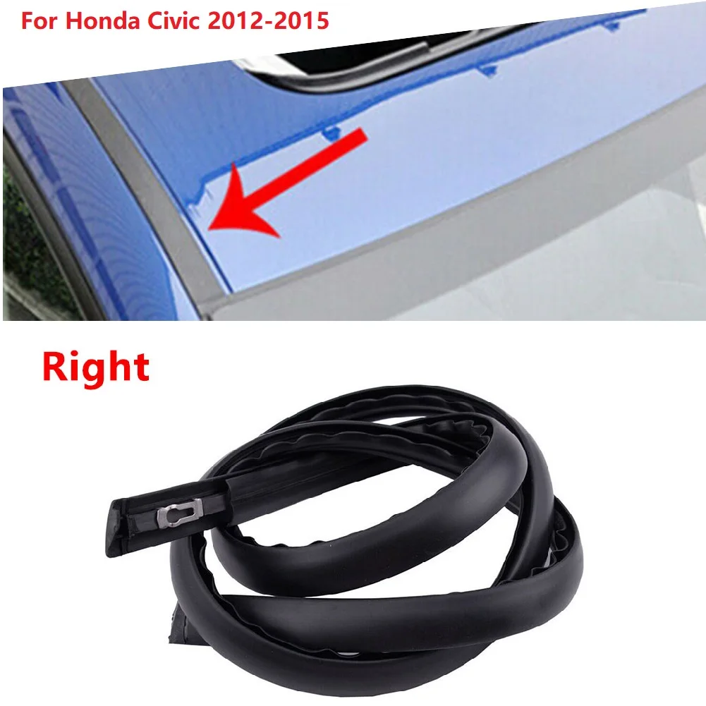 

Для Honda Civic 2012-2015 крыша Литье отделка уплотнение Резина левый правый уплотнительный ремень автомобильные аксессуары 74306TR0A01 74316-TR0-A01