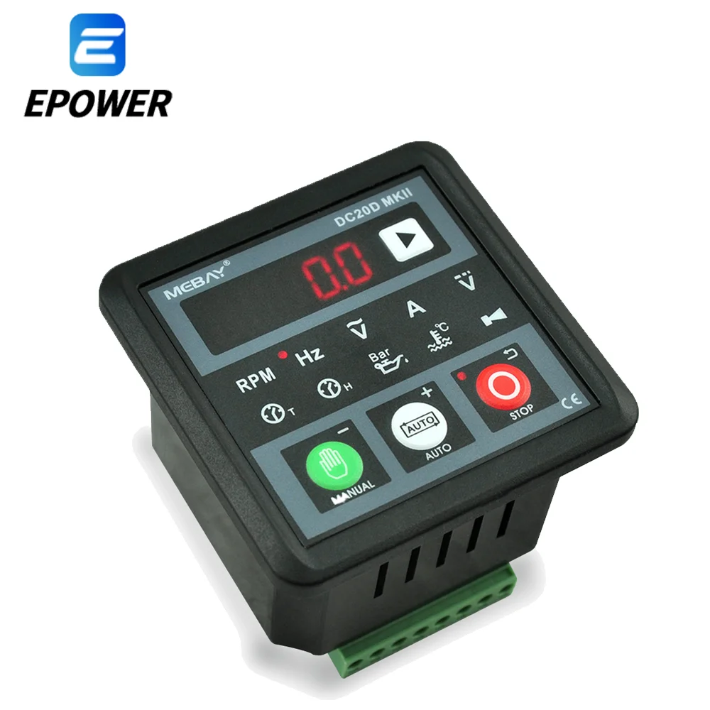 MEBAY DC20D MK2 소형 자동 발전기 컨트롤러 MKII 제어 모듈 (발전기 순정 부품)