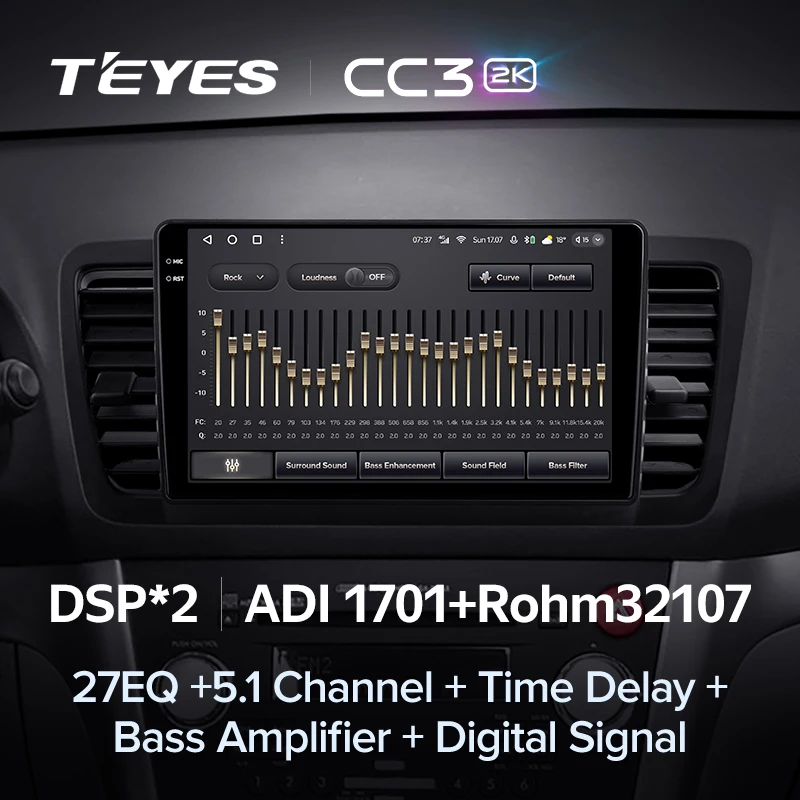 TEYES CC3 2K, 스바루 아웃백 3 레가시 4 2003 - 2009 차량용 라디오 멀티미디어 비디오 플레이어, 네비게이션 스테레오 GPS, 안드로이드 10, 2din, 2din DVD 없음