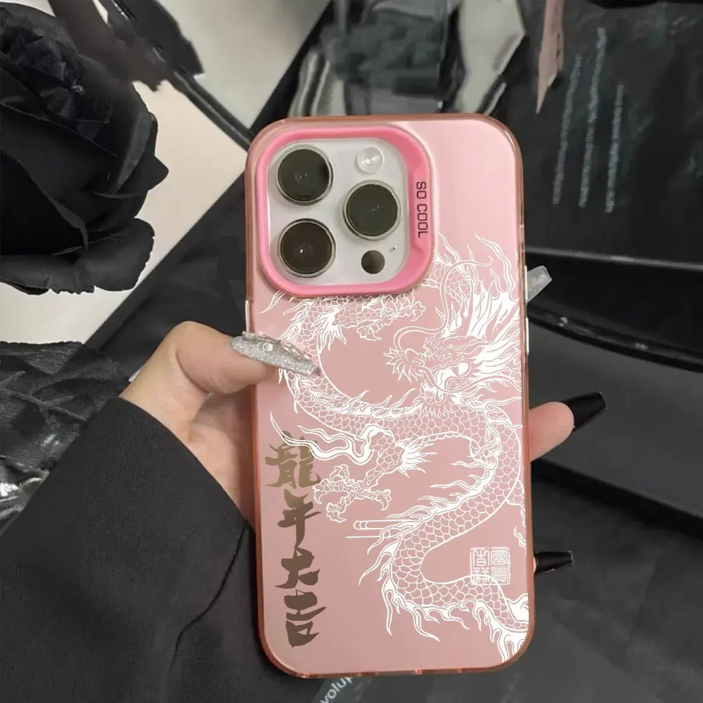 Luxury Dragon Design Shockproof Phone Case