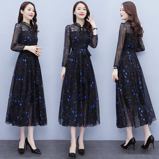 Vestido de Flores Fragmentadas