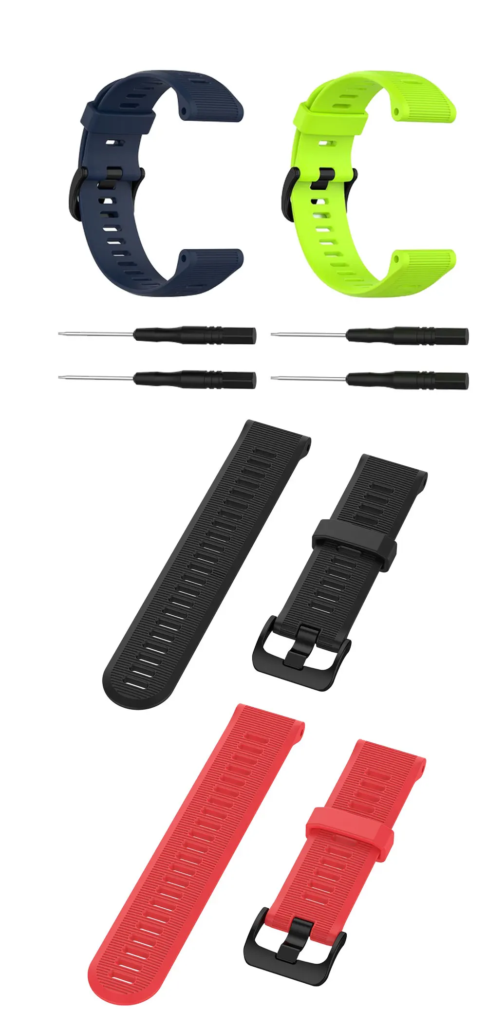 Sport Silikon Armband Für Garmin Forerunner 945/Forerunner 935 Armband Uhr Band Ersatz Armband Armband + Schraubendreher – Detail 6