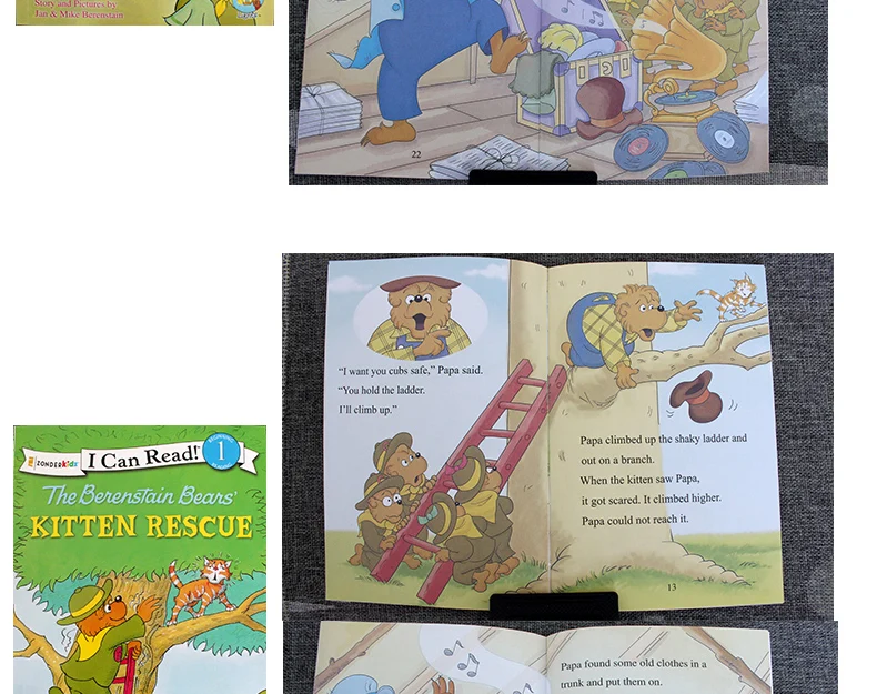 【新品】34冊The Berenstain Bears I can Read 34pcs/set I Can Read Phonics Books The Berenstain Bears