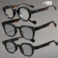Paquet de 3 lunettes de lecture en écaille de tortue noire, disponibles en différentes formes, adaptées aux personnes d'âge moyen et âgées à porter 4