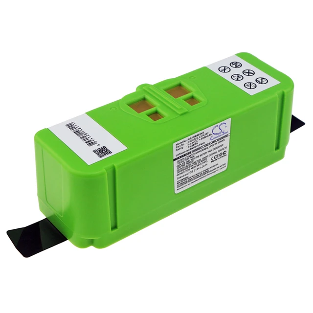 14.4V 5200mAh Ni-MH Battery Replacement for Authentic Irobot Roomba 500 600  700 Series Battery 555 595 620 630 650 660 790 - AliExpress