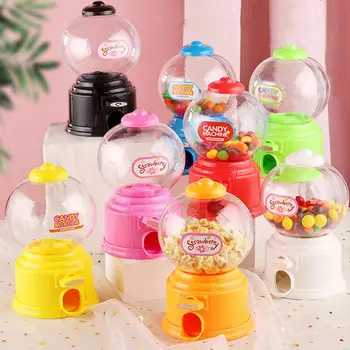 Mini Creative Kids Toy Christmas Home Decoration Coin Bank Money Saving Box Candy Machine Birthday Gift Candy Dispenser 1