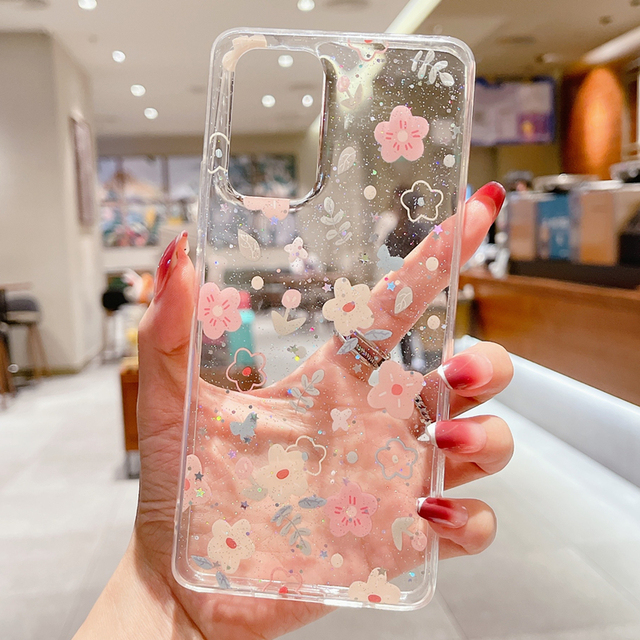 Phone Case For Xiaomi POCO M3 X3 NFC Mi 11T 11 Lite Redmi Note 11 10 9 S 8 Pro Fashion Transparent Soft Shockproof Cover