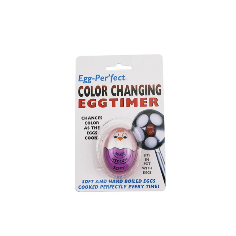 Eco-Friendly Color-Changing Egg Timer - Resin Kitchen Tool for Perfectly Boiled Eggs