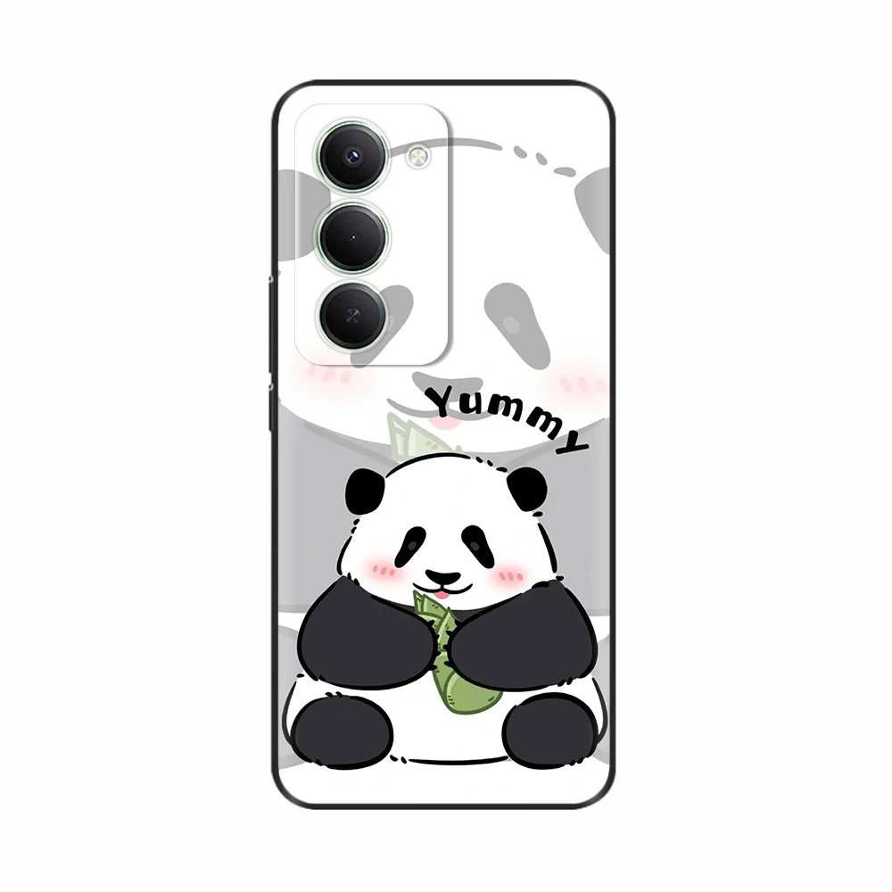 Cute Design Soft Silicone Phone Case - Stylish Painted Back Cover
