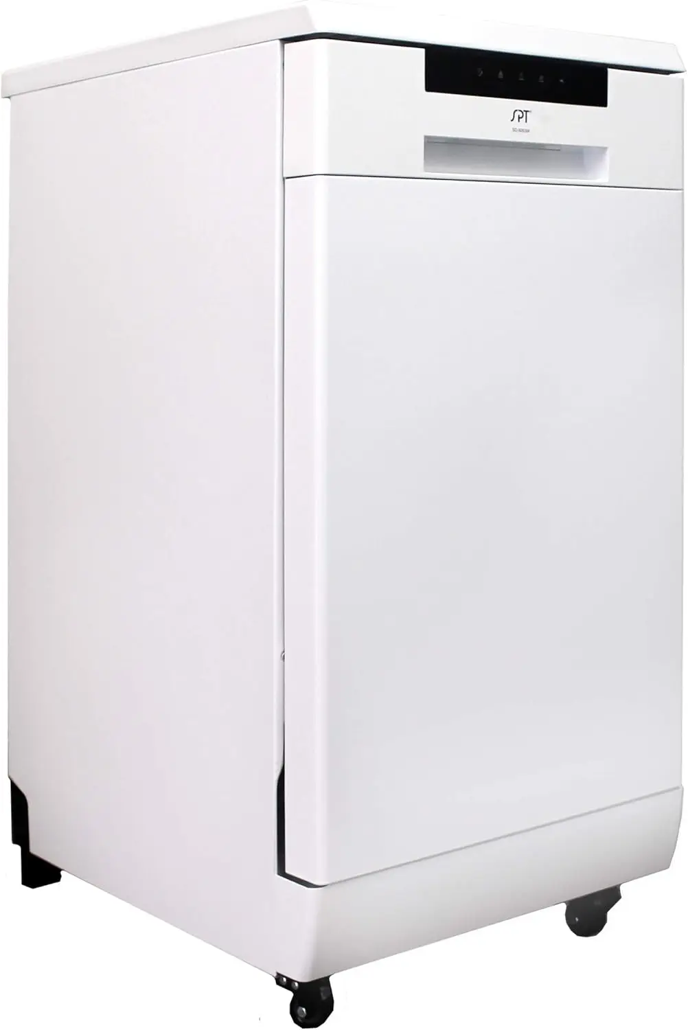 SD-9263W 18″ Wide Portable Dishwasher with ENERGY STAR, 6 Wash Programs, 8 Place Settings and Stainless Steel Tub – White 2