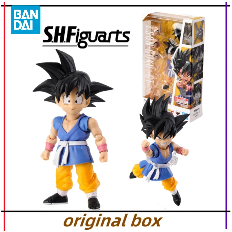 

Bandai Figure Model Dragon Ball SHF Juvenile Son Goku GT Anime Figures Toys Collectible Gift for Kids Genuine New Unopened