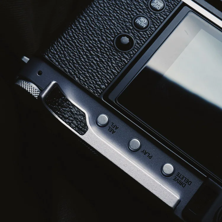 

Алюминиевая Подставка для большого пальца с кожаной наклейкой для Fujifilm XE4 аксессуары для камеры
