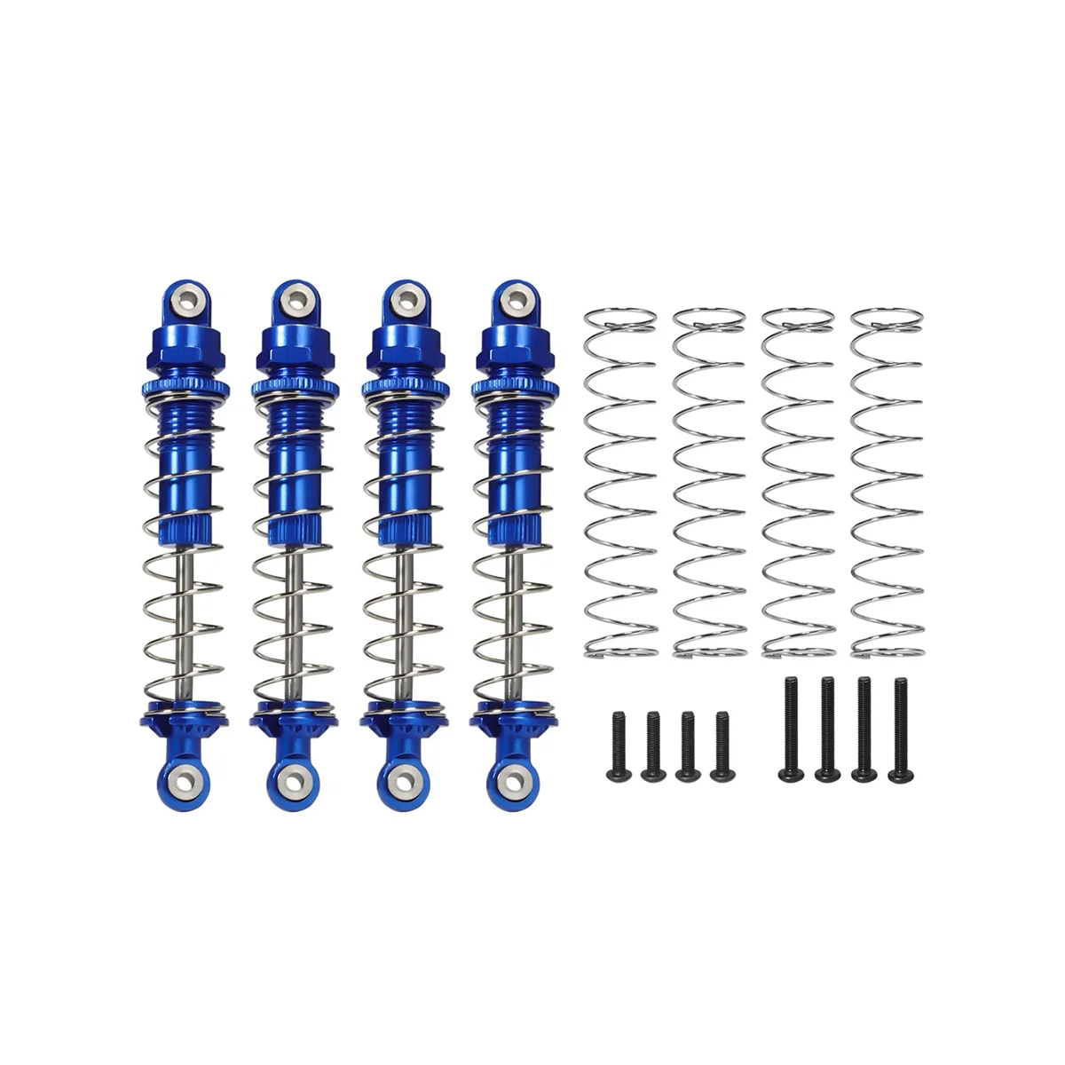 

4 шт., металлический амортизатор для радиоуправляемого гусеничного автомобиля