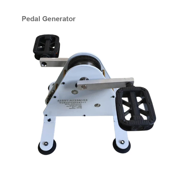 Portable Foot Pedal Generator Spinning Bike Dual USB Charging