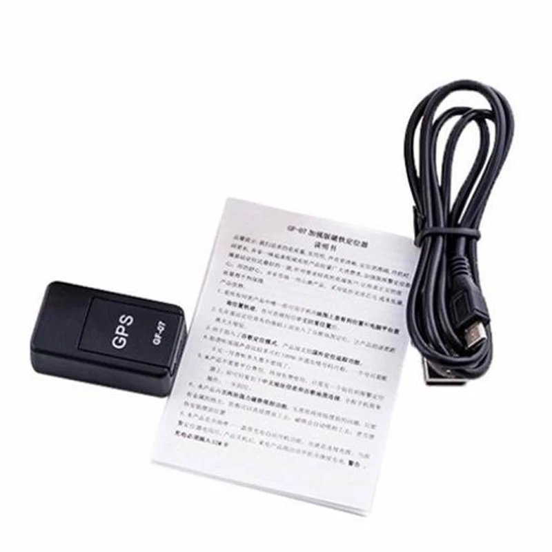 GF-07 Mini GPS Tracker Magnetic Mount Car Motorcycle Truck Real Time Tracking Anti-lost Locator SIM Positioner Portable Trackers