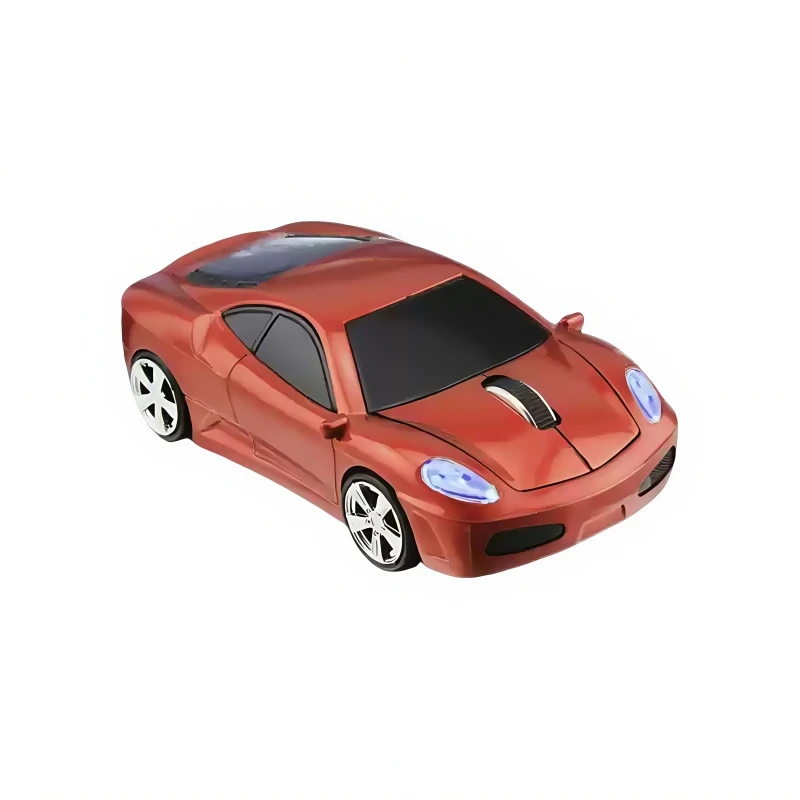Car Wireless Mouse Cute Creative Personalized Office Bluetooth Wireless Connection Business Laptop Desktop Battery Mouse Celeste