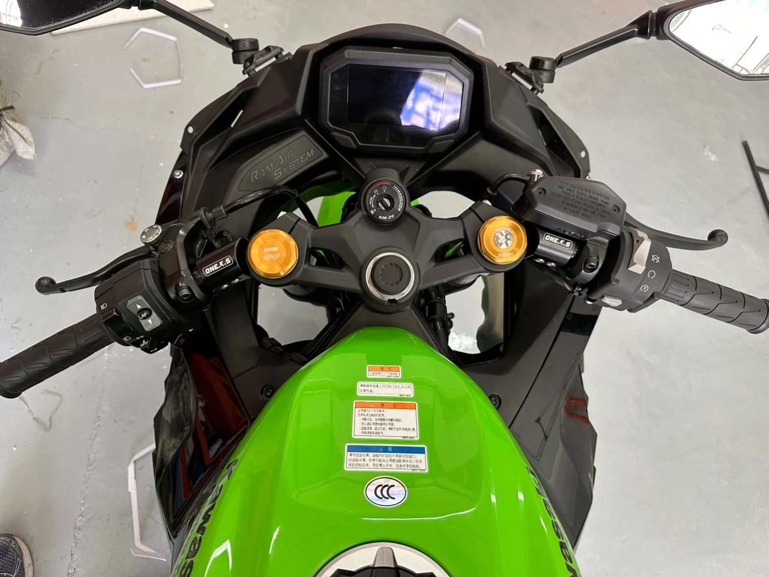  CNC ̽  Ŭ  ڵ , Ʈ   Ŭ, ͻŰ ZX25R ZX4R ZX4RR ZX4R-SE, 45mm/1.77 ġ