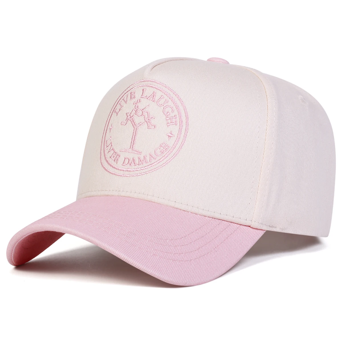 Unisex Brief Stickerei Baseball Caps Frühling und Herbst Outdoor Einstellbare Casual Hüte Hip Hop Hut Sonnenschutz Hut Sport Kappe – Detail 3