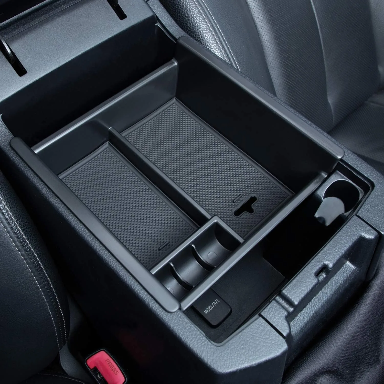 

Center Console Organizer Tray Compatible with Toyota 4Runner 2010-2021 2022 2023 2024 and Kia Telluride 2020-2024 Accessories