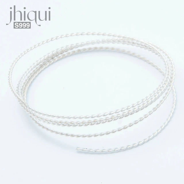 Sterling Silver Wire, S999 Silver Flat Wire for Jewelry Making