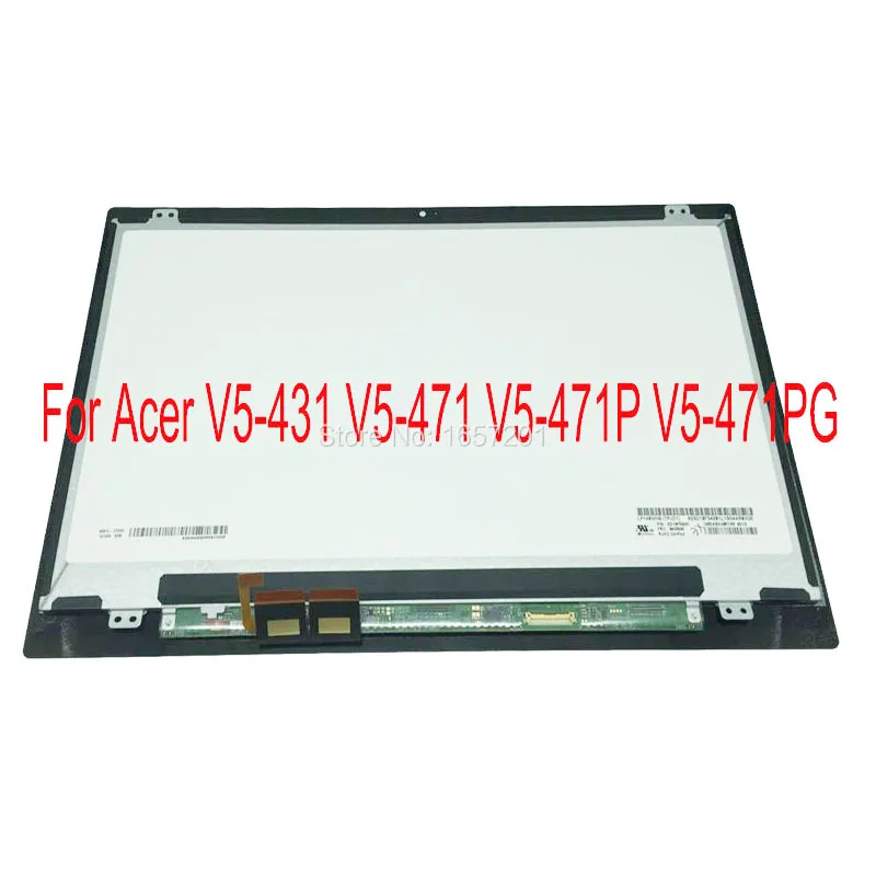 

14'' For Acer Aspire V5-431 V5-471 V5-471P V5-471PG Laptop Touch LCD screen assembly B140XTN02.4