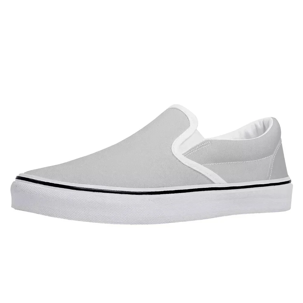 Custom Shoes New Slip On Shoes Fashion Comfortable Graphic Sneakers Simple High Quality Solid Color Casual Flat Dropshipping DIY
