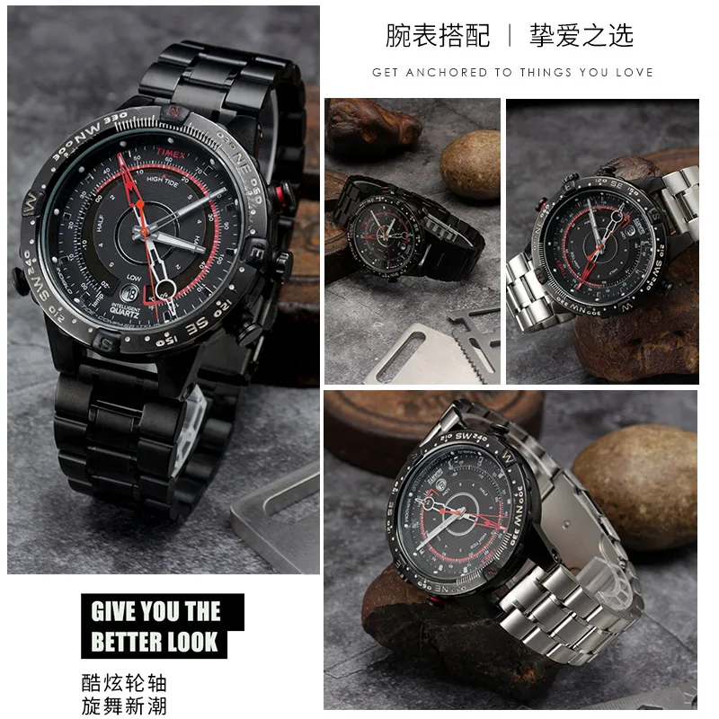 Premium Solid Stainless Steel Watch Band Strap for Men - Enhanced Metal Watchband Design
