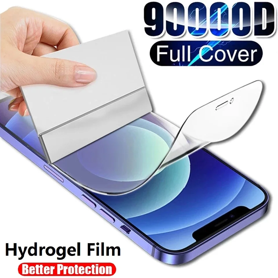 Pellicola Hydrogel Per Iphone 11 13 12 Pro Max 8 7 6 Plus Pellicola Salvaschermo Per Iphone 11 13 12 12 13 Mini Xr Xs Max Se 2020 Non Vetro