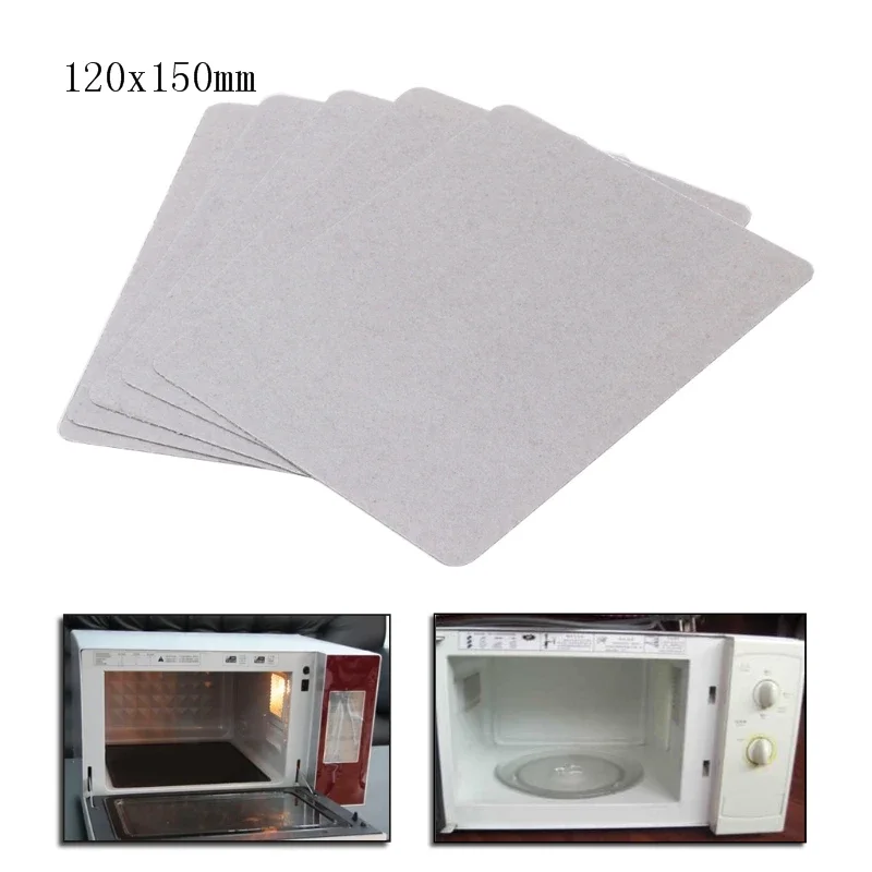 8Pcs High quality Microwave Oven Repairing Part 150 x 120mm Mica Plates Sheets for Galanz Midea Panasonic LG etc