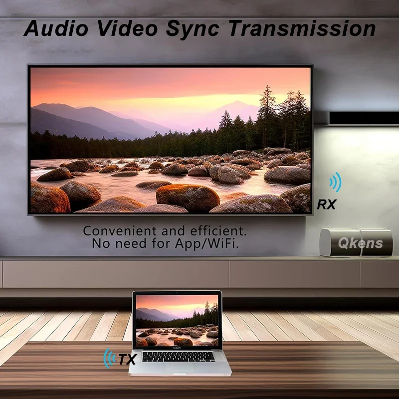 1080p 4K Wireless HDMI Extender Audio Video Transmitter Receiver Display Adapter