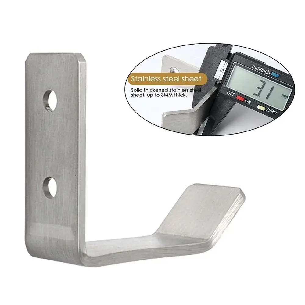 Stainless Steel Wall Mount Rack Helmet Holder