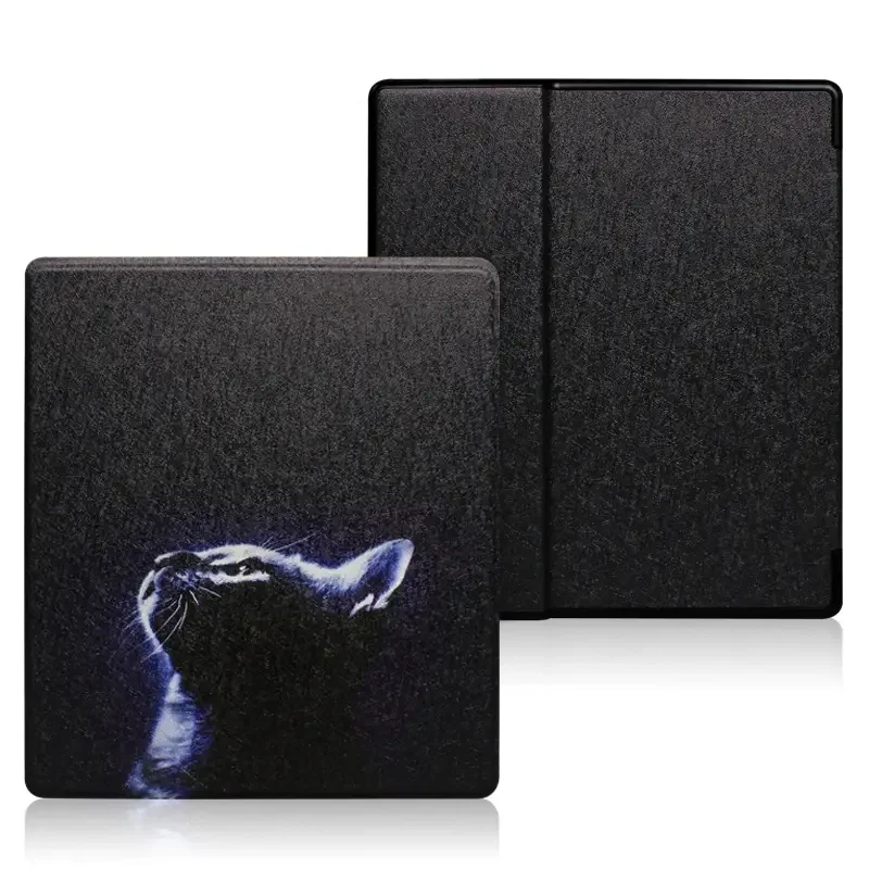 Premium PU Leather Auto Wake/Sleep Cover for Kindle Oasis (7-inch)