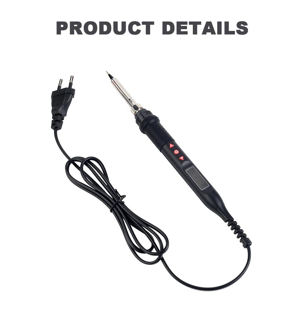 quente portátil display lcd estação retrabalho pistola