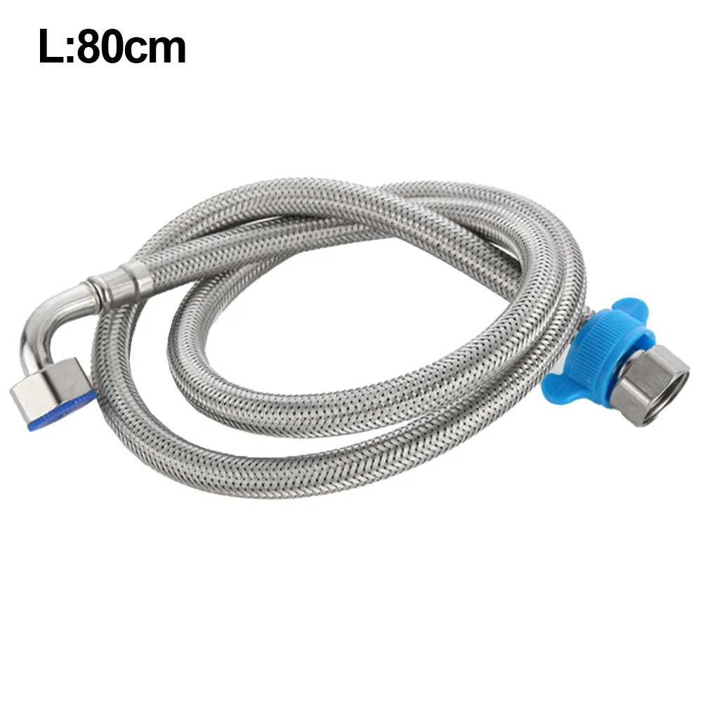 Mangueras Blindadas De Acero Inoxidable BEASAFY - Pack De 4 (2 De 10 Cm Y 2 De 20 Cm), Diámetro 3/8", Para Inodoro, Cisterna O Grifos