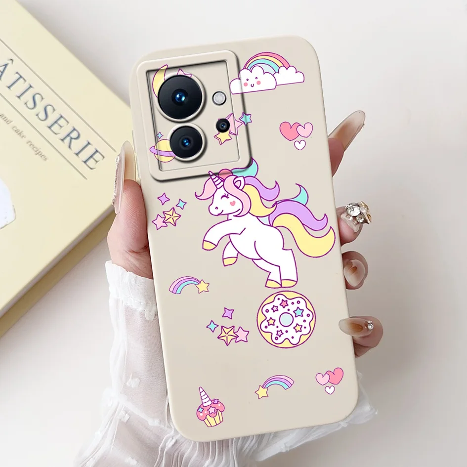 Cute Duck Cat Shockproof Bumper Phone Case with TPU Cover
