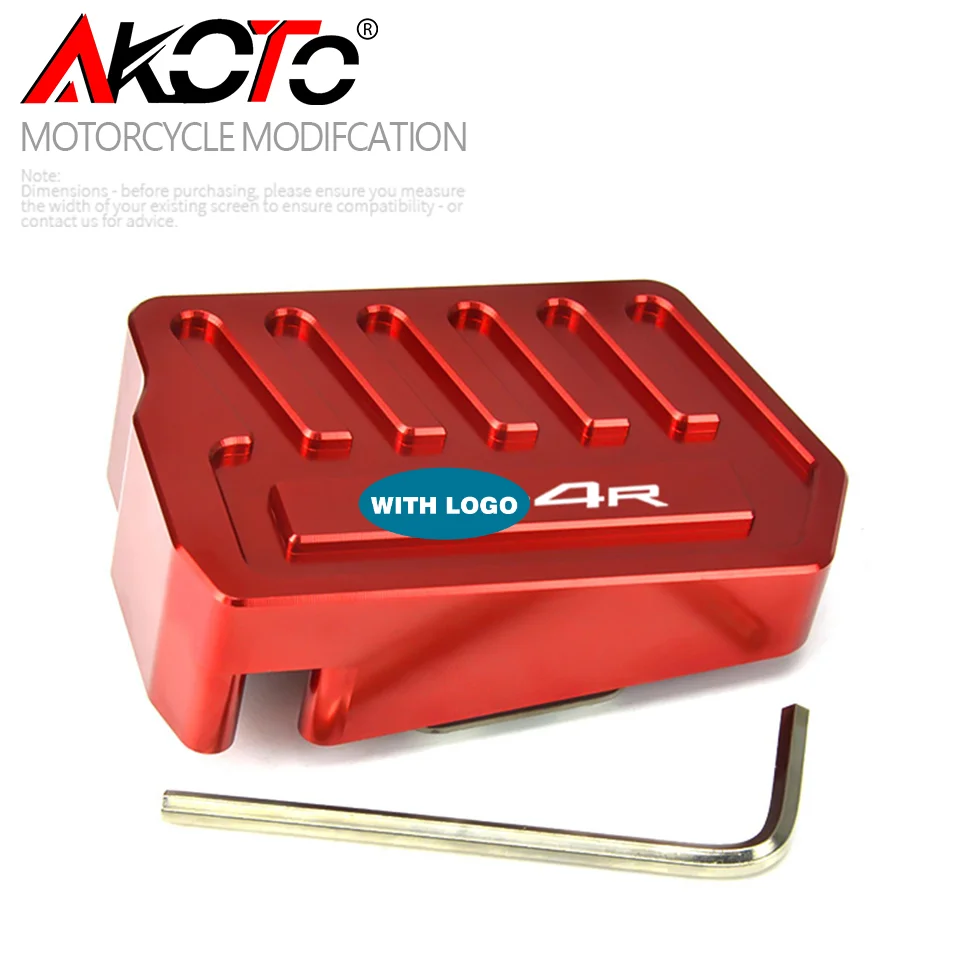 Motosiklet arka ayak artan kaymaz Pedal fren kolu uzatılmış ped