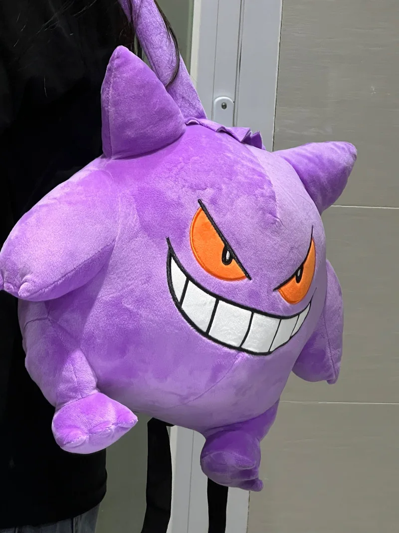 Pokemon Gengar Plush Backpack Kawaii Bag Men Women Mobile Phone ...