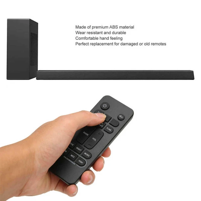 Soundbar Remote Control Battery Powered Sound Remote Control For Philips Bar Speaker - Control AliExpress