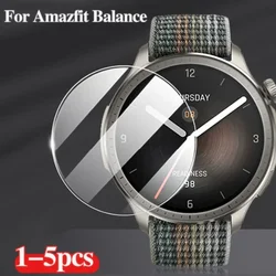 Premium Tempered Glass Screen Protector for Smart Watches, 9H Hardness, 2.5D Curved Film (For Amazfit GTR 47mm)