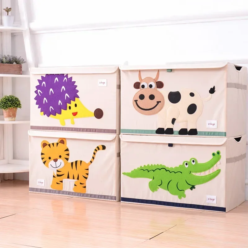 large children's toy organizer, storage box, baby clothes storage basket, box, baby toy export