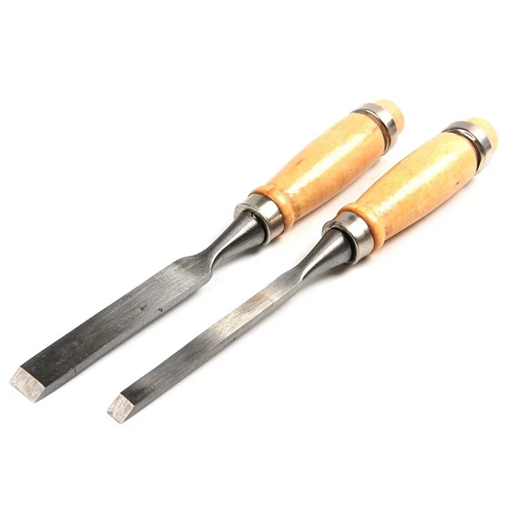 8 stuks Set HSS houtbewerking draaien beitels hout draaibank Tools Set Hardhout Handgrepen High Speed Steel Blades Craft Carving mes DIY handgereedschap met aluminium doos