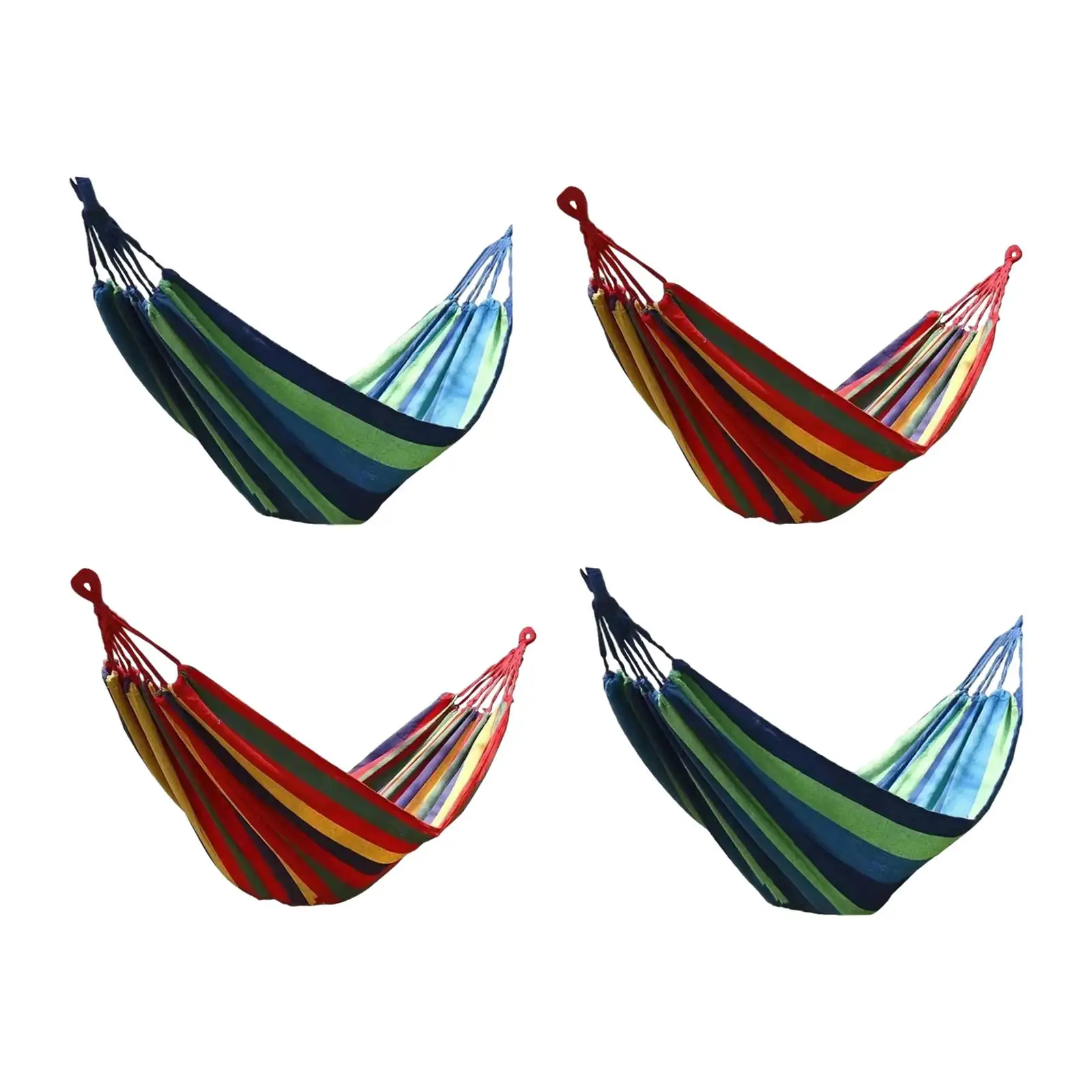 Camping Hammock with Sturdy Rope, Outdoor Hammock for Beach,