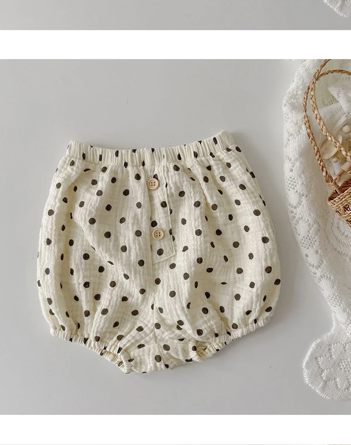 Ircomll 4 Paare/los 2025 Sommer Nette Baby Mädchen Klettern Hosen Baumwolle Garn Bequeme Atmungsaktive Shorts Kleinkind Hosen für 9M-4Y – Detail 7