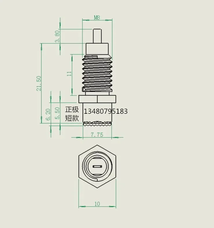 Battery testing equipment iTance puzzle internal battery probe